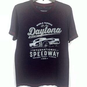 NASCAR T-shirt Men’s Medium Multicolor Short Sleeve Cotton Blend Daytona